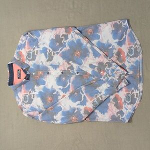 Desigual All Over Print Button Up Men's XL